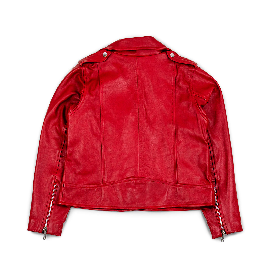 Chamarra Biker Rojo