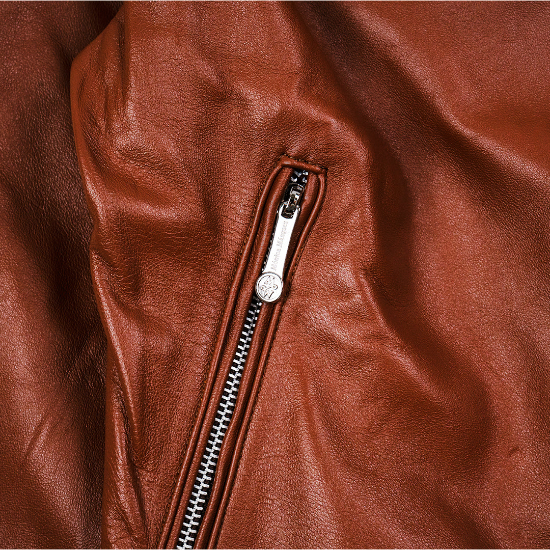 Chamarra Biker Café