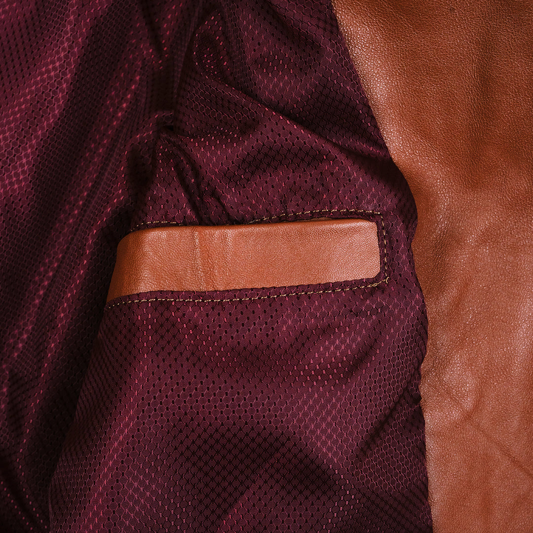 Chamarra Biker Café