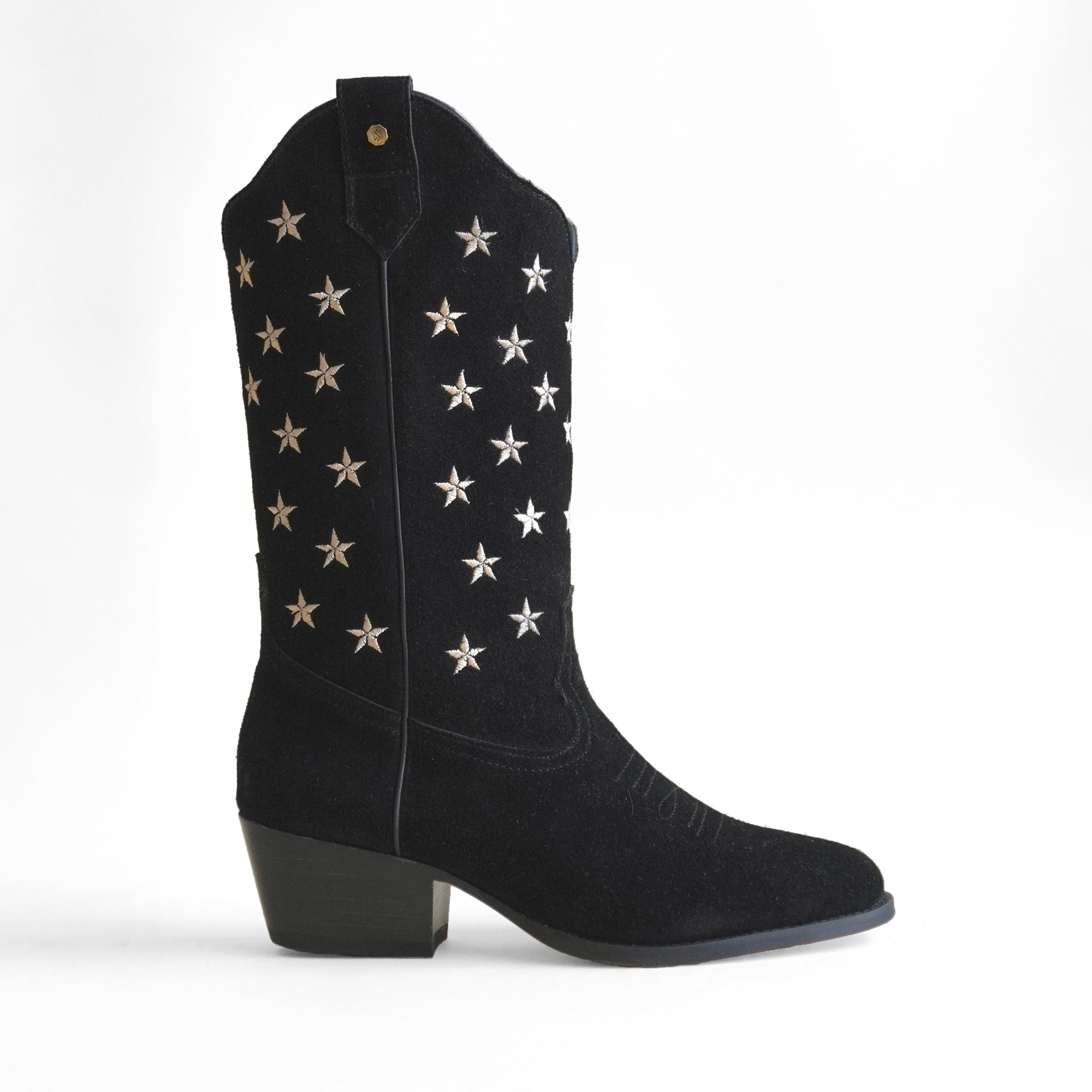 Stars Gamuza Negro