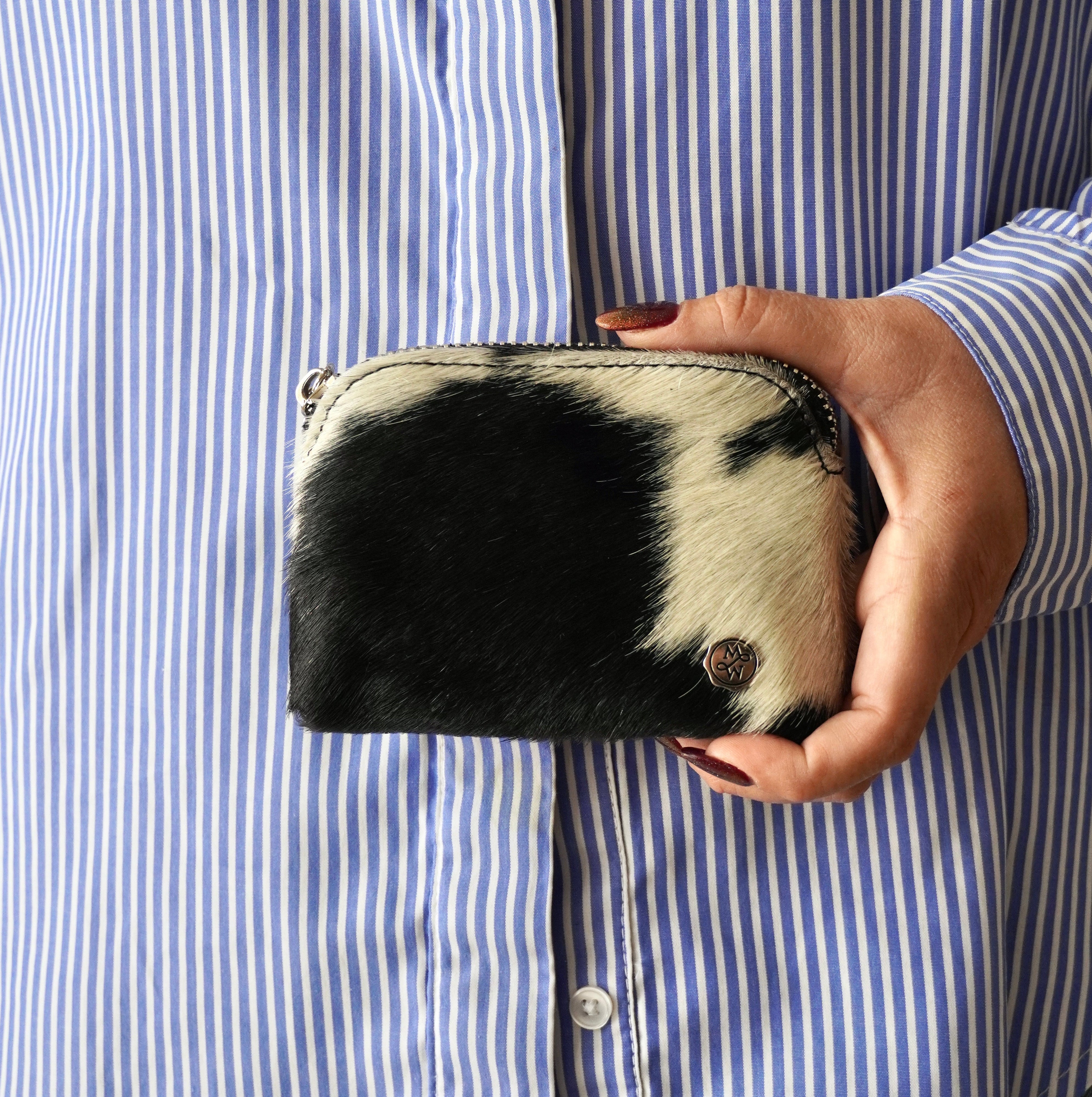 Bolsa Cow Negra