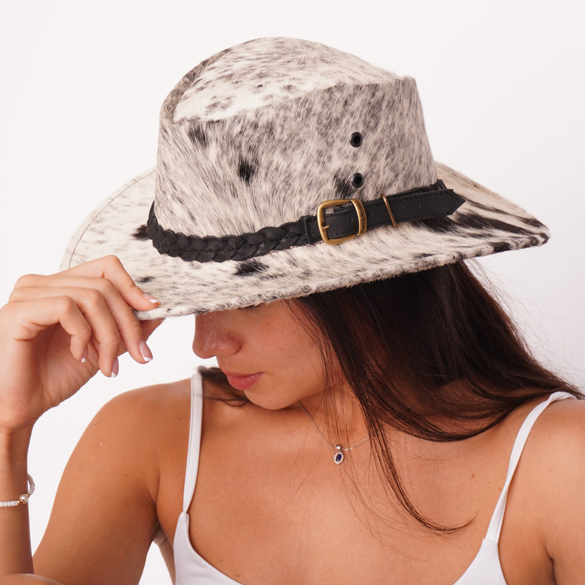 Sombrero Cow Negro